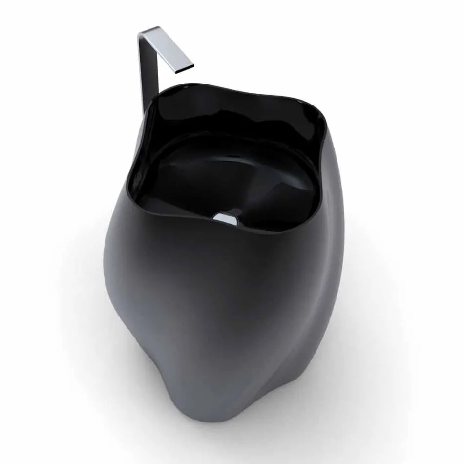 Moderne design vrijstaande wastafel Bloem gemaakt in Italië Viadurini