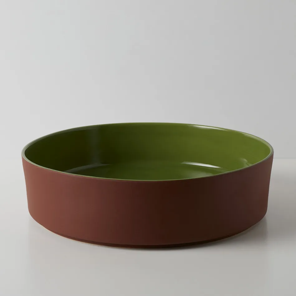 Wastafel van porselein met verschillende afwerkingen Made in Italy - Envelop Viadurini