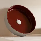 Wastafel van porselein met verschillende afwerkingen Made in Italy - Envelop Viadurini