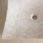 Wastafel in natuursteen van Love white design, uniek stuk Viadurini