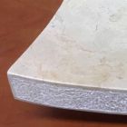 Wastafel in natuursteen van Love white design, uniek stuk Viadurini
