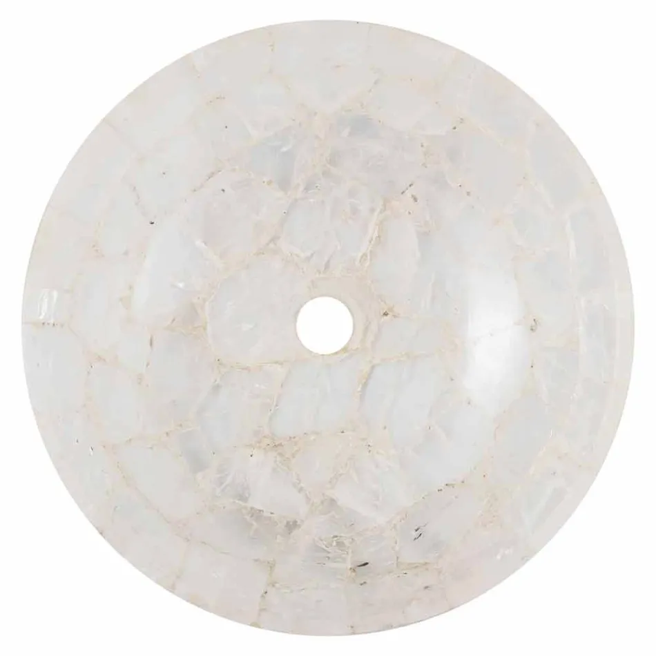 Design stenen aanrecht badkamer wastafel - Baceno Viadurini