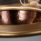 Ingebouwde wastafel in Fire Clay met 3 afwerkingen Made in Italy - Erioli Viadurini