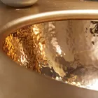 Ingebouwde wastafel in Fire Clay met 3 afwerkingen Made in Italy - Erioli Viadurini