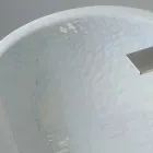 Modern design parelmoer wasbak gemaakt in Italië Glossy Viadurini