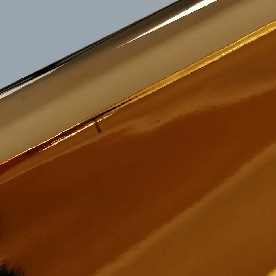 Moderne wastafel op aanrecht in goudkeramiek gemaakt in Sofia, Italië Viadurini