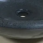 Design aanrecht wastafel in zwarte Ziva natuursteen Viadurini