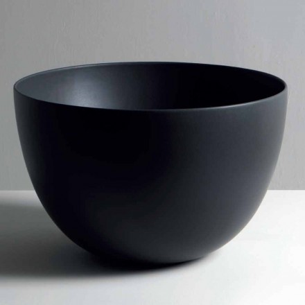 Rond wasbak in wit keramiek of gekleurde Star Round50 Viadurini