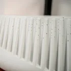 Ronde opzetwastafel van cement en hars - Ibisco Viadurini