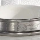 Halfverzonken wastafel in verschillende afwerkingen in Fire Clay Made in Italy - Erasmo Viadurini