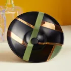 Half verzonken wastafel in topkwaliteit Frans porselein - Pausa Viadurini