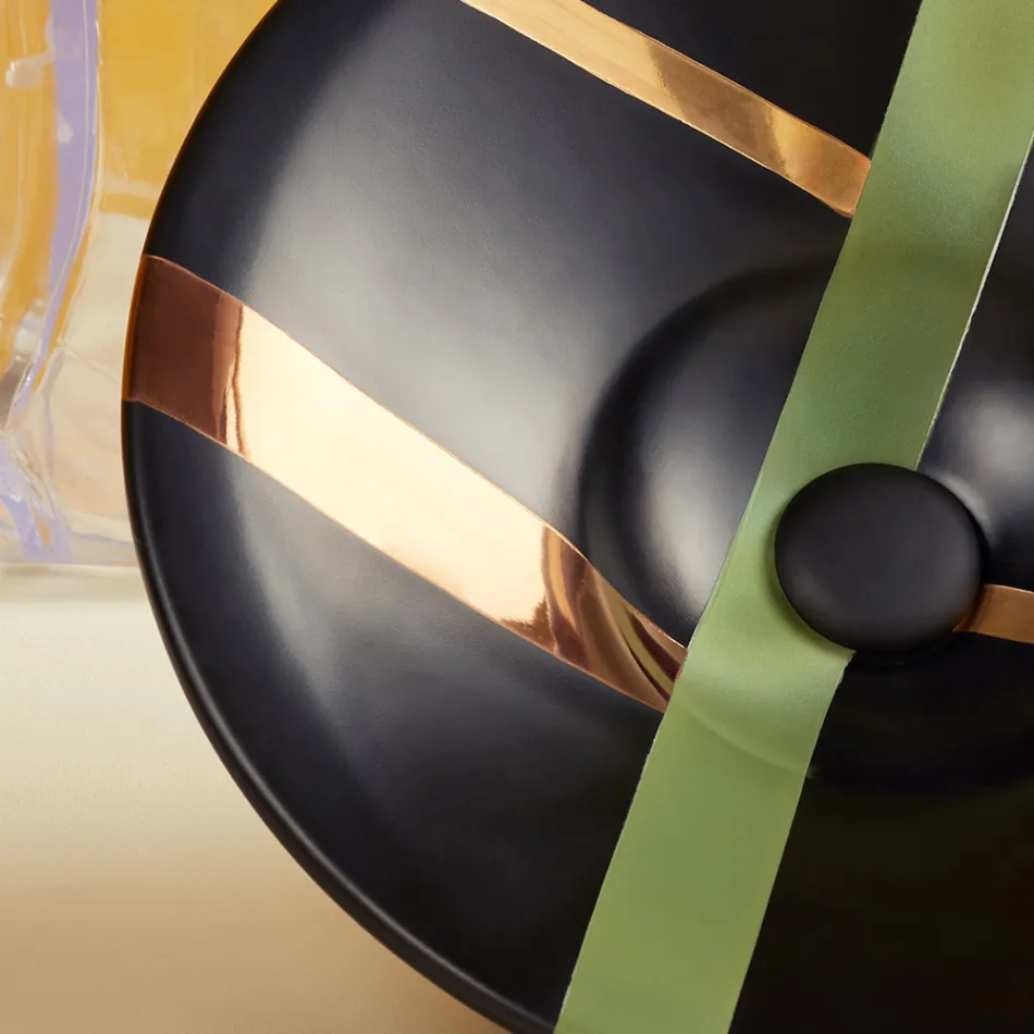 Half verzonken wastafel in topkwaliteit Frans porselein - Pausa Viadurini