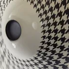 Half verzonken wastafel in topkwaliteit Frans porselein - Pausa Viadurini