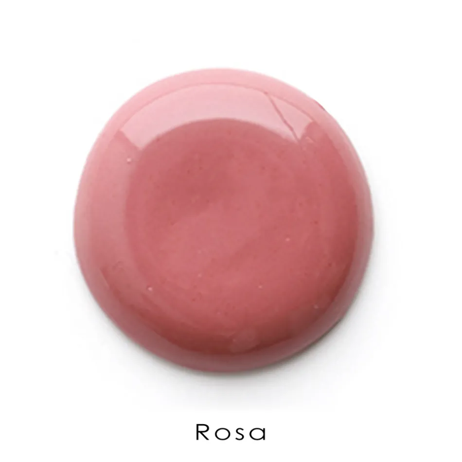 Hoekige wandwastafel in wit en gekleurd keramiek 42 cm - Angelino Viadurini