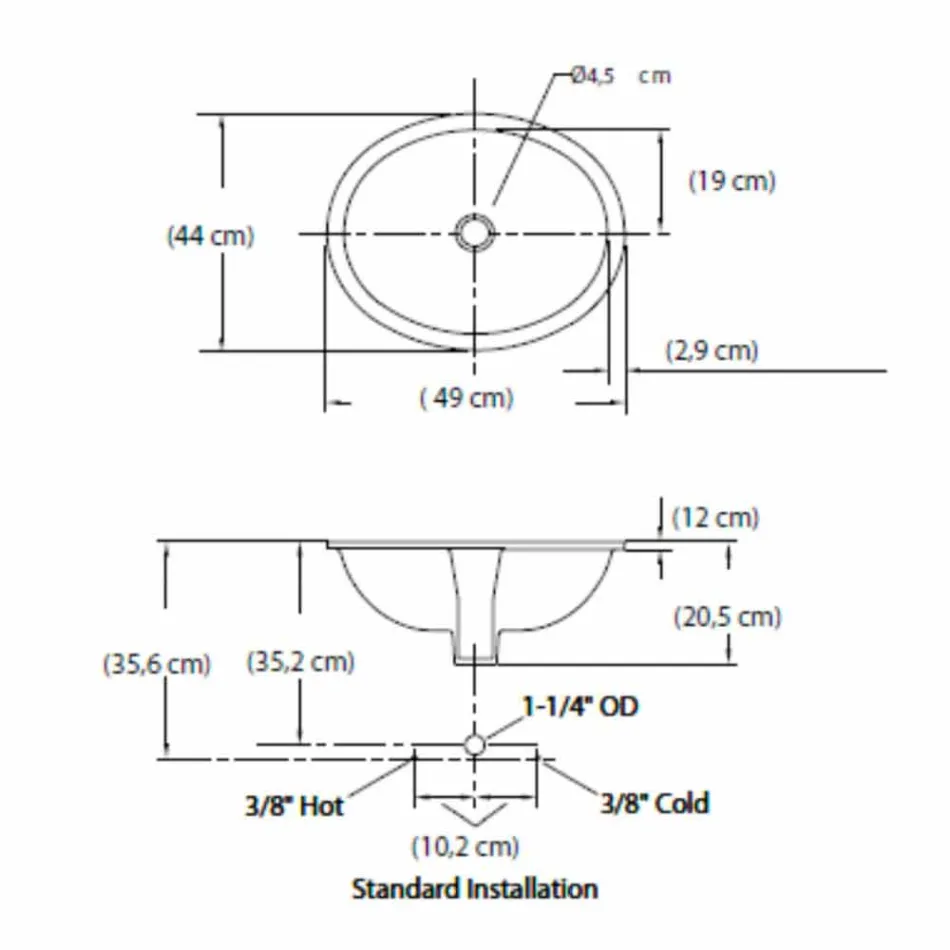 Barokke gootsteen ondergedompeld in vuurklei en goud gemaakt in Italië, Egeïsch Viadurini