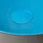 Aanrechtwastafel in donker Raku, gemaakt in Italië - Druppel Viadurini