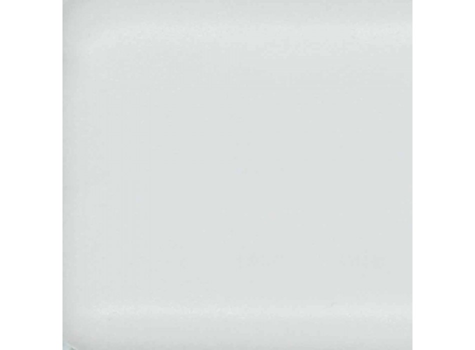 Ronde wastafel van 40 cm in wit of Leivi gekleurd keramiek Viadurini