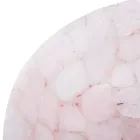 Rond wastafel in rozenkwarts Paloma, handgemaakte Viadurini