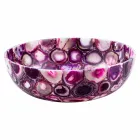 Aanrecht gootsteen in ronde agaatsteen - Buffalo Viadurini