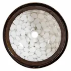 Ronde wastafel van hars, Buguggiate Viadurini