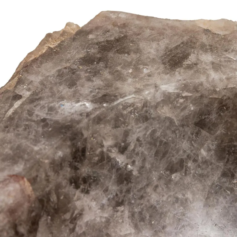 Handgemaakte spoelbak in rookkwartssteen, Vigasio Viadurini