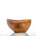 Moderne staande wastafel in natuurlijk teakhout van Vigevano Viadurini