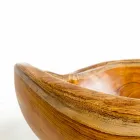 Moderne staande wastafel in natuurlijk teakhout van Vigevano Viadurini