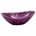 Aanrecht ovale design gootsteen in violette hars, Buonalbergo Viadurini