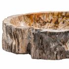 Handgemaakt aanrecht in fossiel hout, Neviglie Viadurini