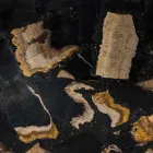 Aanrecht wastafel handgemaakt in riviersteen, Palizzi Viadurini