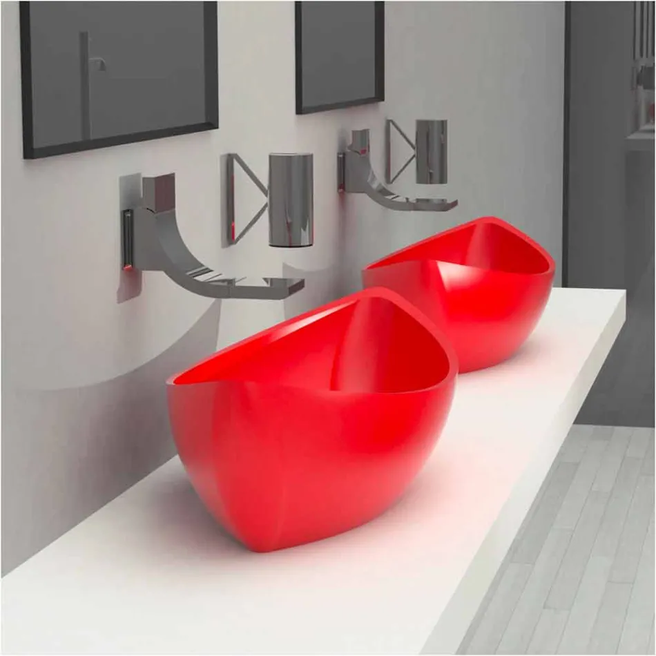 Ontwerp gootsteen in Adamantx® Sashimi Made in Italy Viadurini