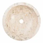 Tonto wastafel in de hand gemaakt van marmer, Nibbiano Viadurini