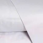 Katoensatijnen lakenset voor tweepersoonsbed, effen kleur - Freesia Viadurini