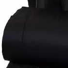 Katoensatijnen lakenset voor tweepersoonsbed, effen kleur - Freesia Viadurini