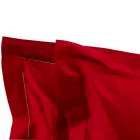 Lakens in effen kleur, compleet in katoensatijn voor tweepersoonsbed - Hibiscus Viadurini