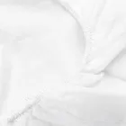 Luxe wit linnen dubbel hoeslaken gemaakt in Italië - Fiumano Viadurini