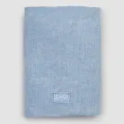 Dubbel hoeslaken, luxe gekleurd linnen gemaakt in Italië - Fiumano Viadurini