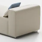 Zonnebank voor buiten met vulling van afwaterend rubber Made in Italy - Bahias Viadurini