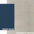 Buiten zonnebank in aluminium met wielen en armleuningen Modern Design - Carmine Viadurini