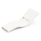 Buitenzonnebank gemaakt van polyethyleen in verschillende kleuren - Bollo Viadurini