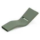 Buitenzonnebank gemaakt van polyethyleen in verschillende kleuren - Bollo Viadurini