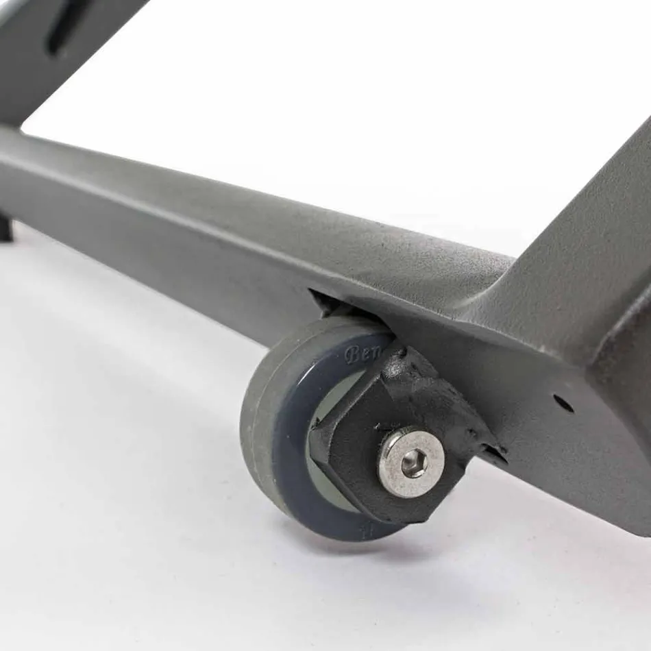 Ligstoel voor buiten met aluminium en textileen wielen - Jewel Viadurini