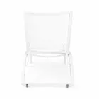 Ligstoel voor buiten met aluminium en textileen wielen - Jewel Viadurini