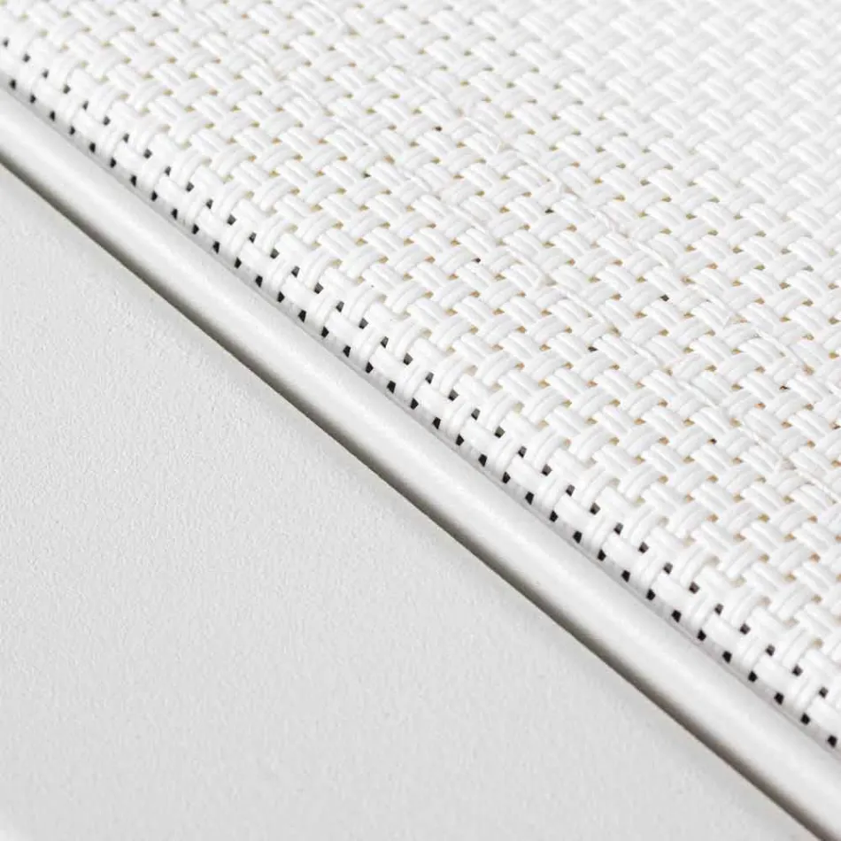 Ligstoel voor buiten met aluminium en textileen wielen - Jewel Viadurini