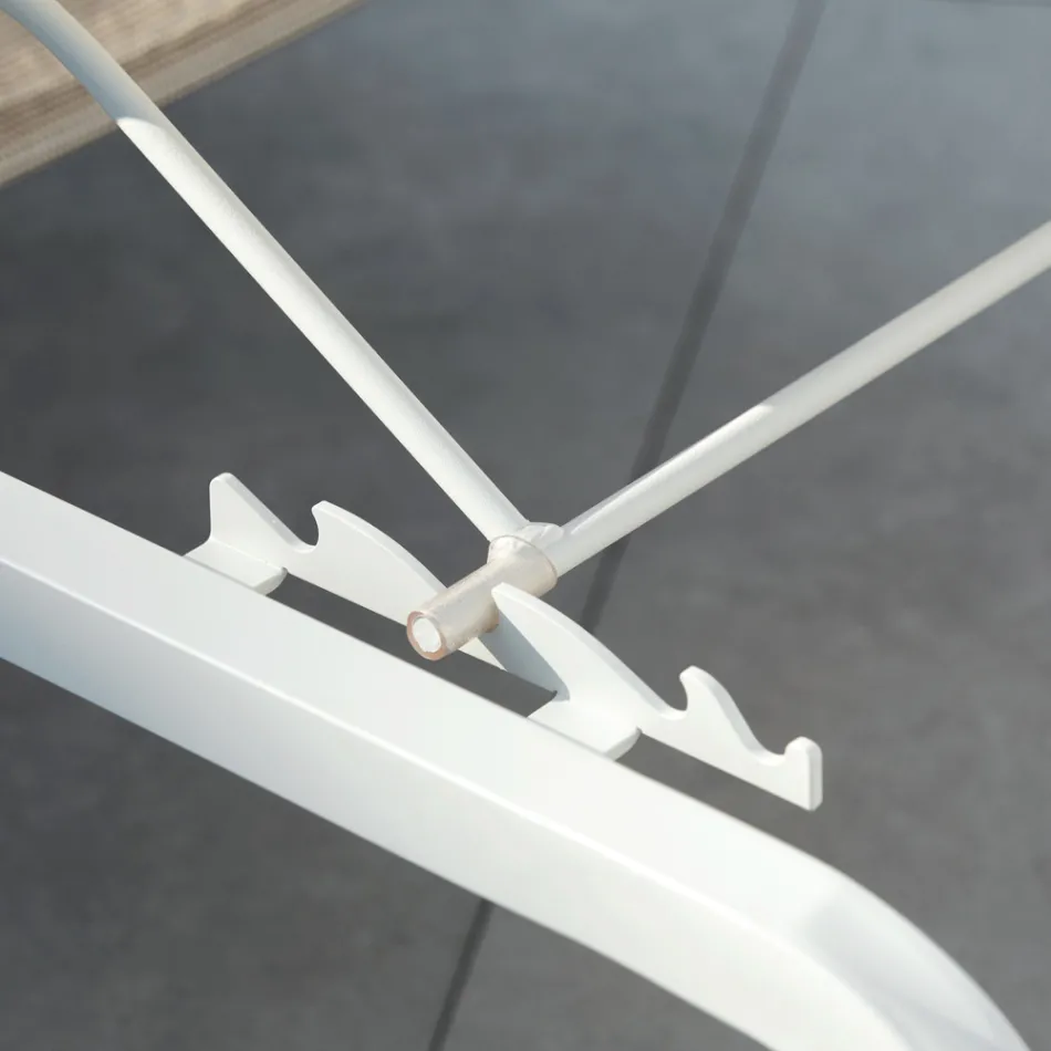 Made in Italy Stapelbaar Tuinbed 2 Stuks - Aberdeen Viadurini