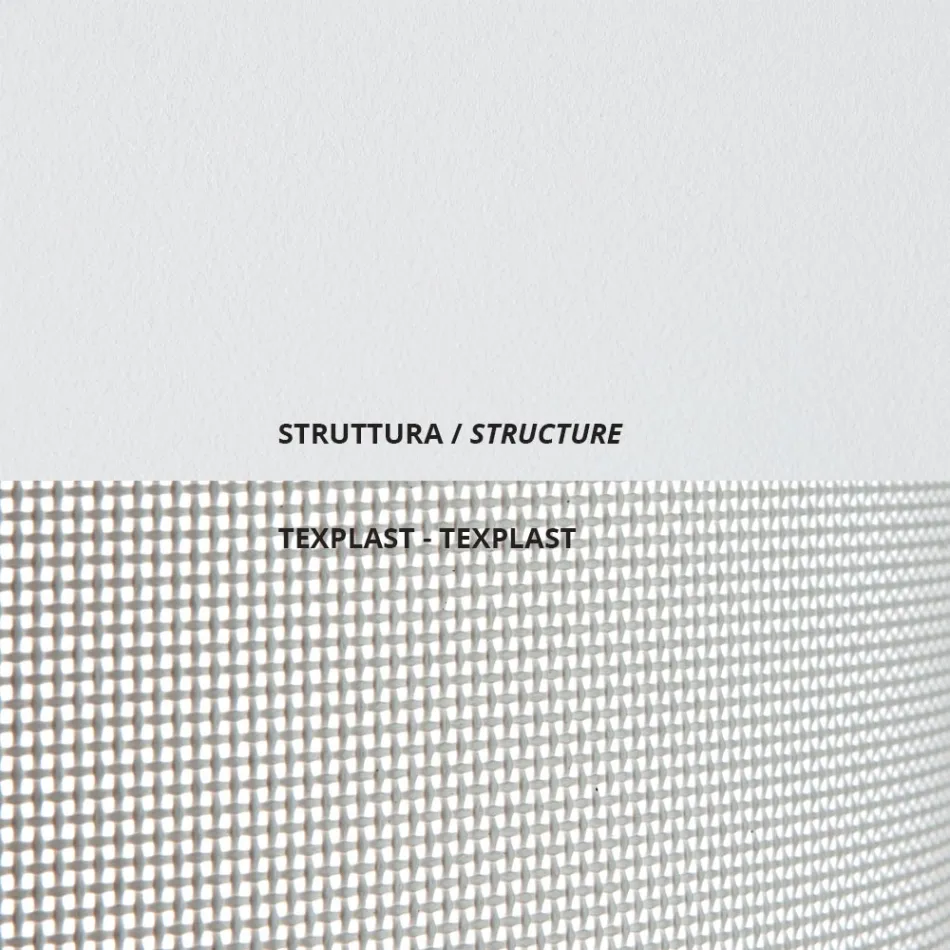 Stapelbaar tuinbed van staal Made in Italy 2 stuks - Arwen Viadurini