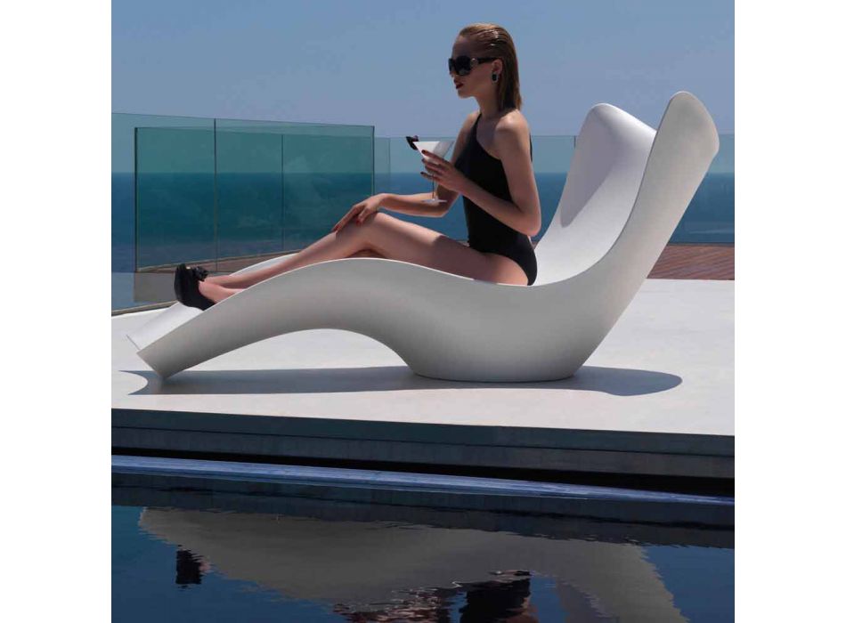 Surfen op Vondom tuinbed, modern design in polyethyleen Viadurini