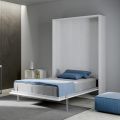 Queensize bed met verticale opklapfunctie in verschillende afwerkingen - Magicompare