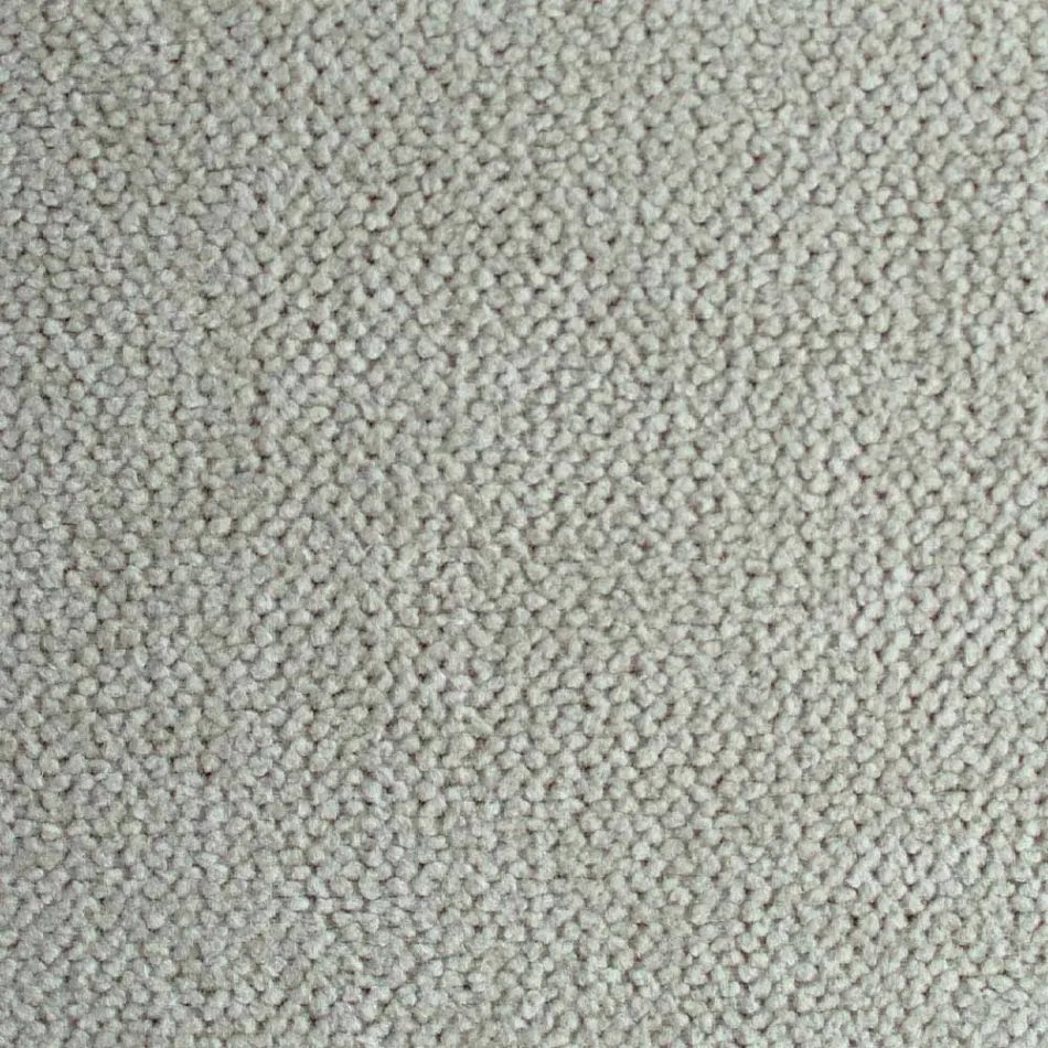 Gestoffeerd tweepersoonsbed met box van ecoleer, gemaakt in Italië - Woestijn Viadurini