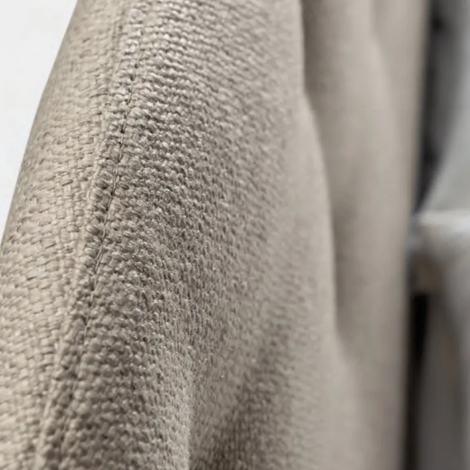 Tweepersoonsbed 160x190 met gebogen lijnen en knoppen Gemaakt in Italië - Oriente Viadurini